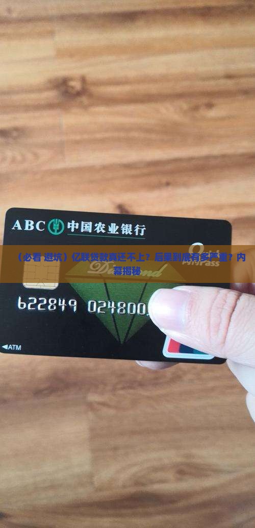 亿联贷款不还后果严重吗