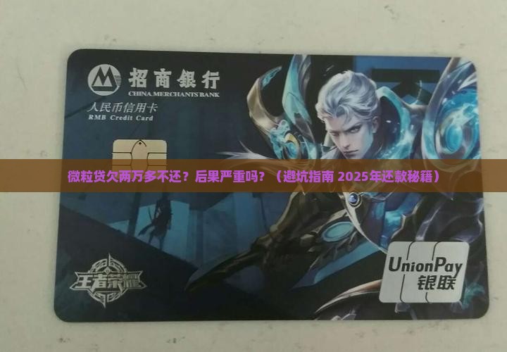 微粒贷欠二万多不还会有什么后果