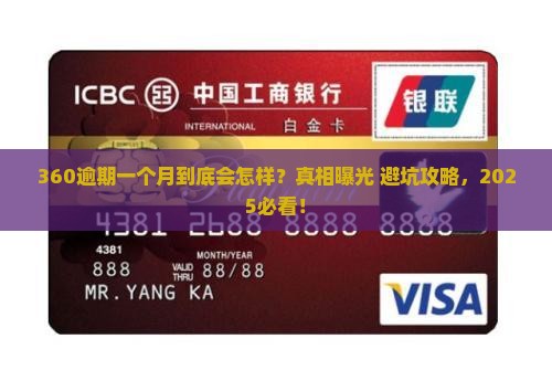 360逾期一个月会怎么样