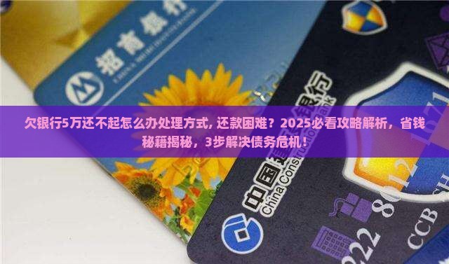 欠银行5万还不起怎么办处理方式