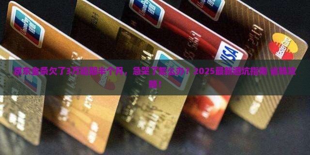 京东金条欠了几万逾期半个月怎么办
