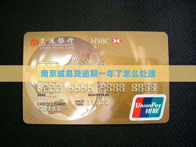 南京诚易贷逾期一年了怎么处理