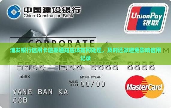 浦发银行信用卡逾期通知应该如何处理