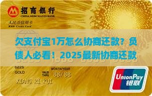 欠支付宝1万怎么协商还款