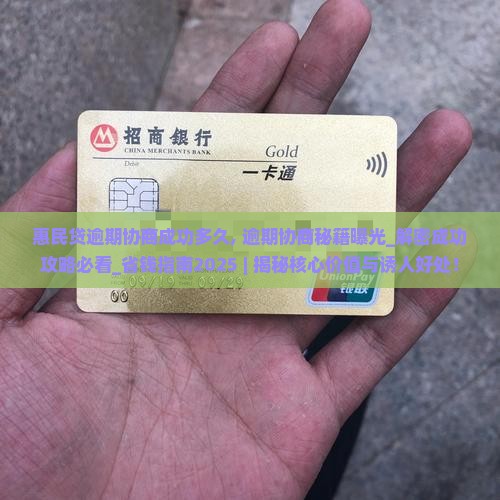 惠民贷逾期协商成功多久