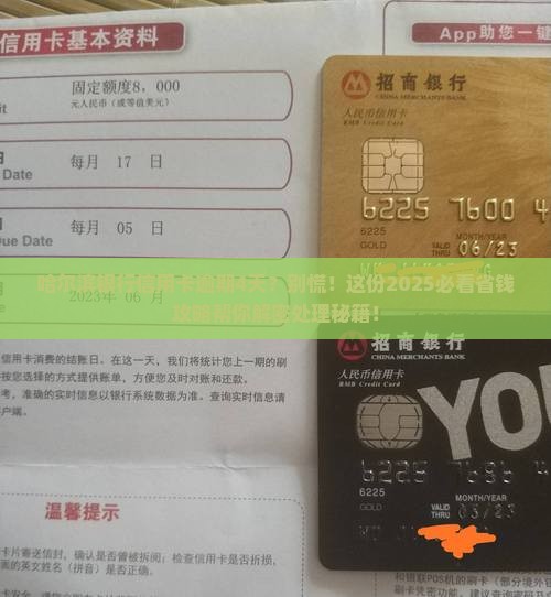 哈尔滨银行信用卡逾期4天怎么办