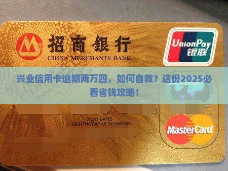 兴业信用卡逾期两万四如何处理