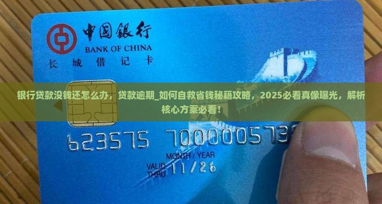 银行贷款没钱还怎么办