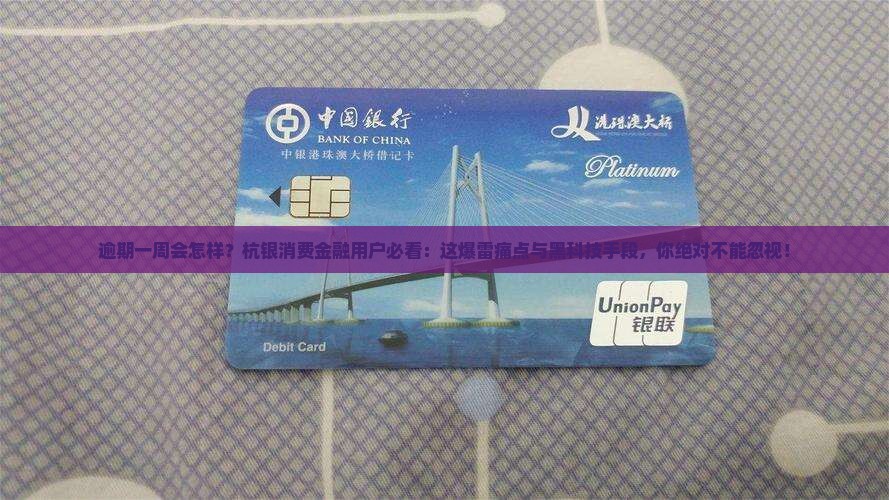 杭银消费金融逾期一周会发生什么