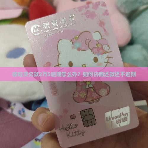 微粒贷欠款2万5逾期怎么办？如何协商还款还不逾期