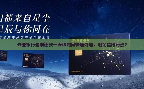兴业银行逾期还款一天该如何快速处理，避免信用污点？