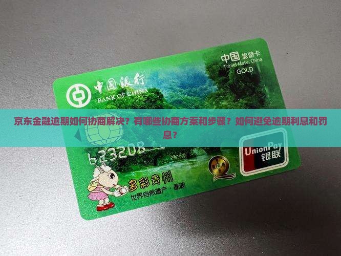 京东金融逾期如何协商解决？有哪些协商方案和步骤？如何避免逾期利息和罚息？