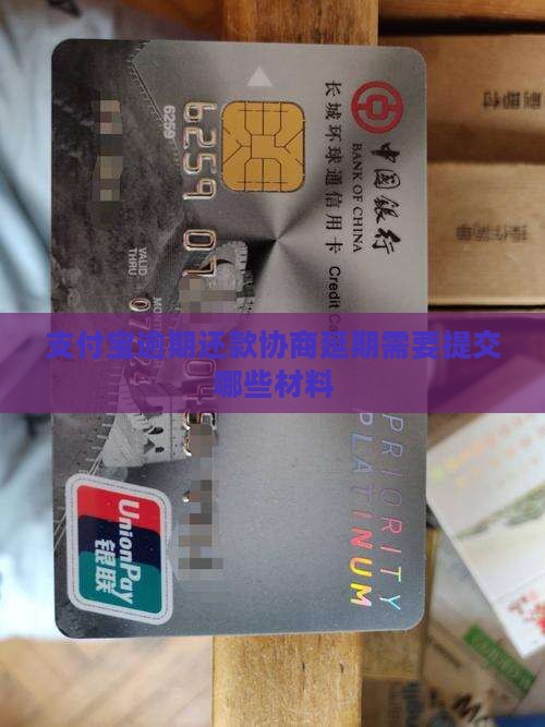支付宝逾期还款协商延期需要提交哪些材料