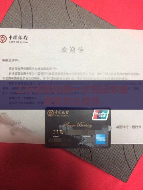 工行逾期协商一次性还本金需要怎么操作