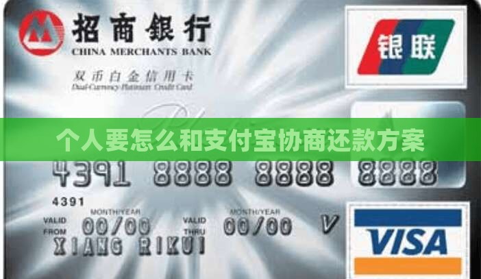 个人要怎么和支付宝协商还款方案