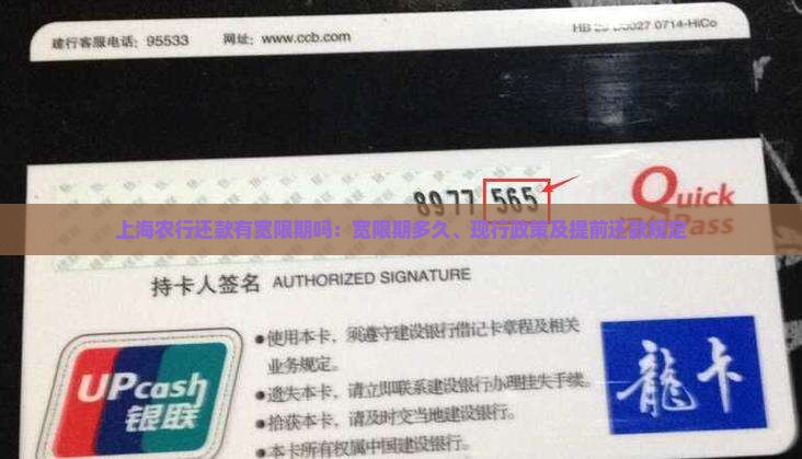 上海农行还款有宽限期吗：宽限期多久、现行政策及提前还款规定