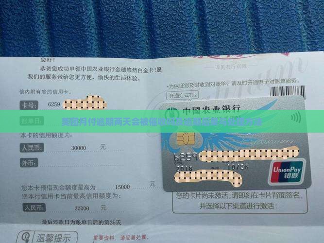 美团月付逾期两天会被催收吗及逾期后果与处理方法