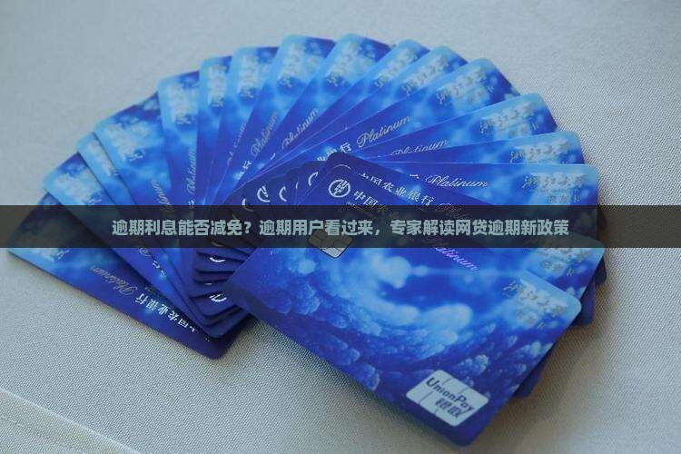 逾期利息能否减免？逾期用户看过来，专家解读网贷逾期新政策