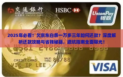 欠京东白条一万多三年如何还款