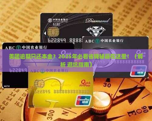 美团逾期只还本金应该怎么处理