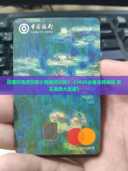 招商闪电贷欠多少钱如何计算