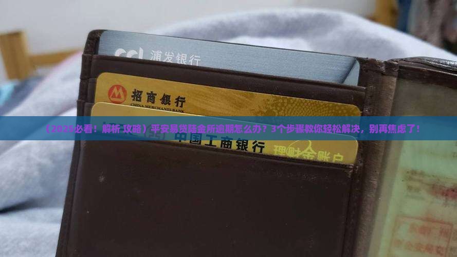 平安易贷陆金所逾期如何处理
