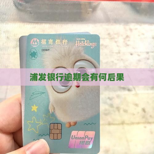 浦发银行逾期会有何后果