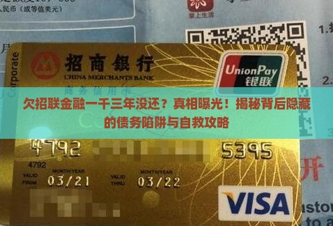 欠招联金融一千三年没还