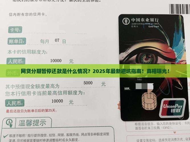 网贷分期暂停还款是什么情况
