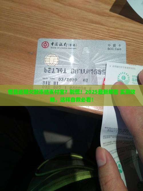 恒昌逾期欠款被冻结支付宝怎么办