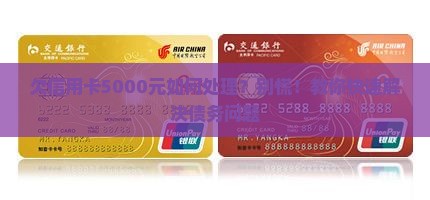 欠信用卡5000元如何处理