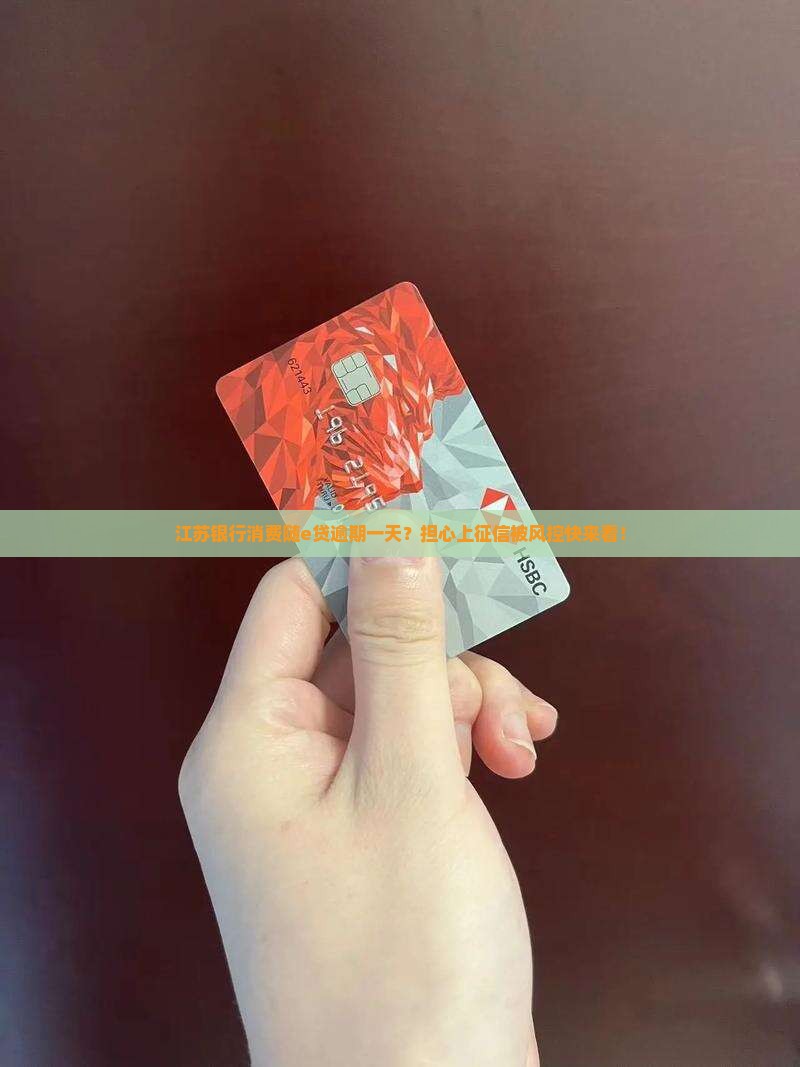 江苏银行消费随e贷逾期一天？担心上征信被风控快来看！