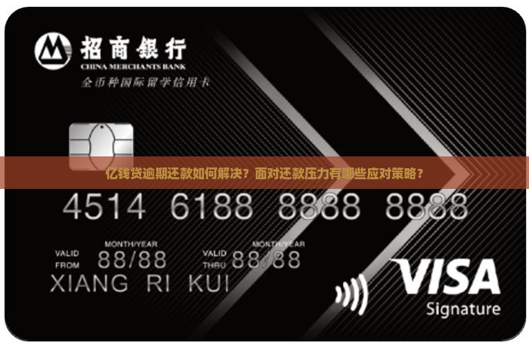 亿钱贷逾期还款如何解决？面对还款压力有哪些应对策略？