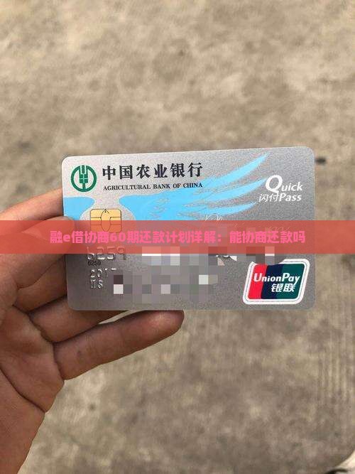融e借协商60期还款计划详解：能协商还款吗
