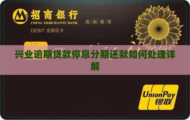 兴业逾期贷款停息分期还款如何处理详解