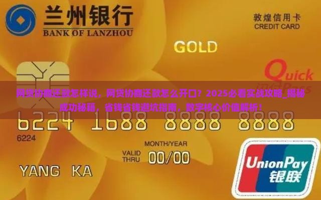 网贷协商还款怎样说