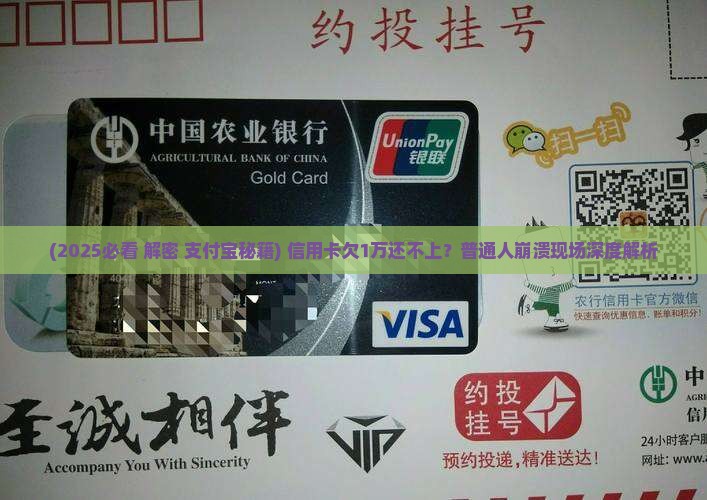 信用卡欠款1万还不起怎么办处理方式