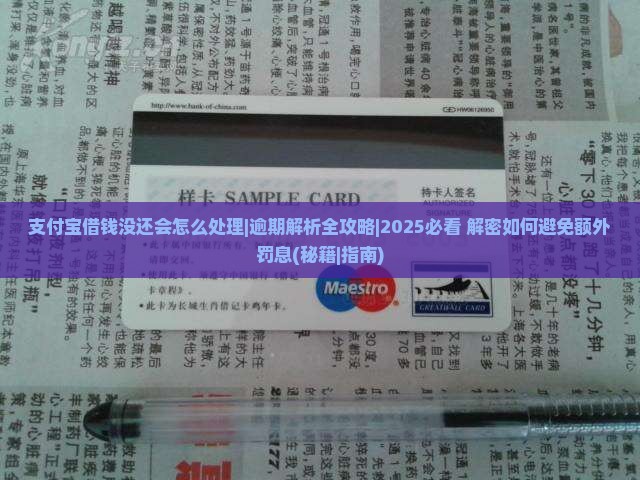 支付宝借钱没还会怎么处理