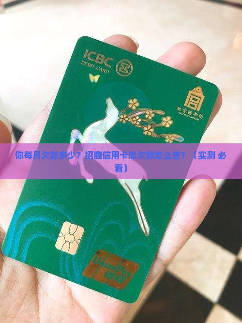 招商信用卡总欠款金额如何查询