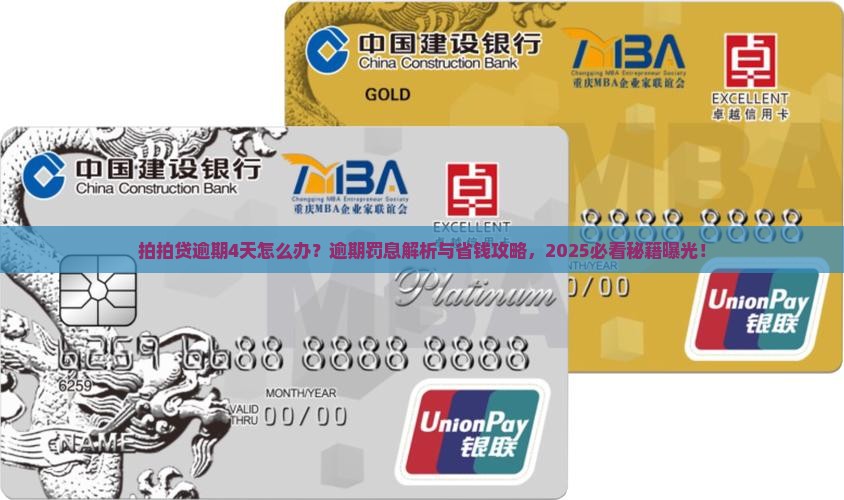 拍拍贷逾期了4天怎么办