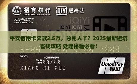 平安信用卡逾期二万五应该怎么处理