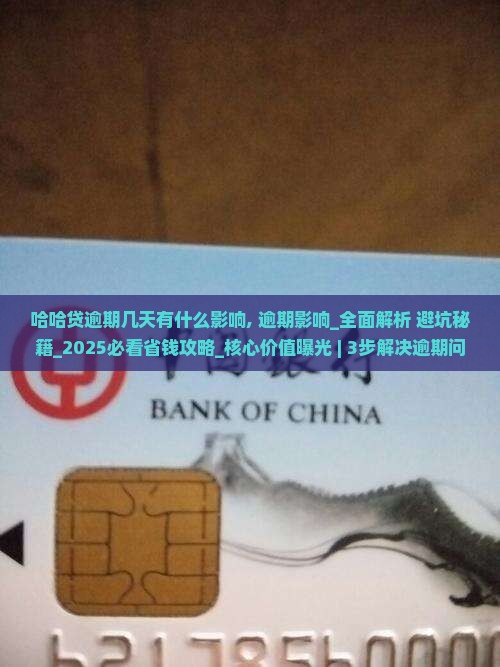 哈哈贷逾期几天有什么影响