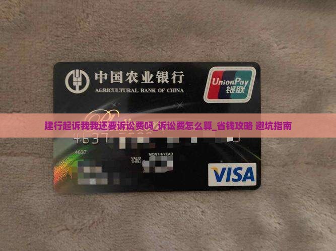 建行起诉我我还要诉讼费吗