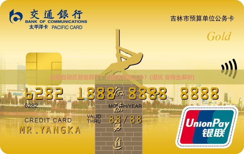 白条自动还款逾期会怎么样自动扣款失败