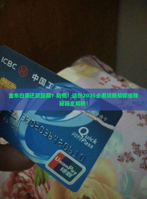 金东白条如何申请延期还款