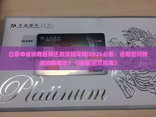 白条申请协商延期还款流程详解