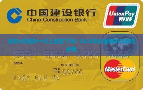 惠农e贷逾期一天上征信吗需要注意什么