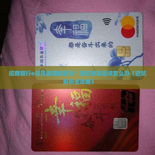 招商银行e招贷逾期发起诉短信该如何处理