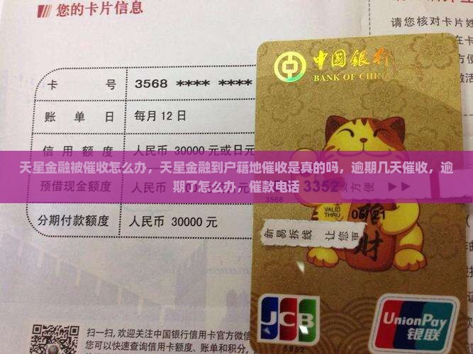 天星金融被催收怎么办