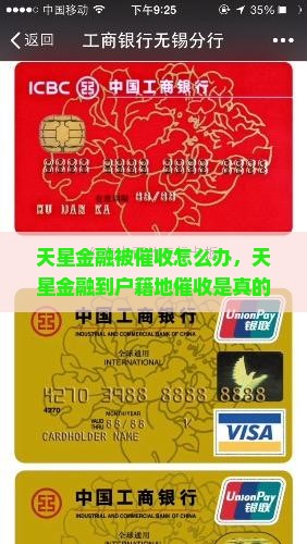 天星金融被催收怎么办